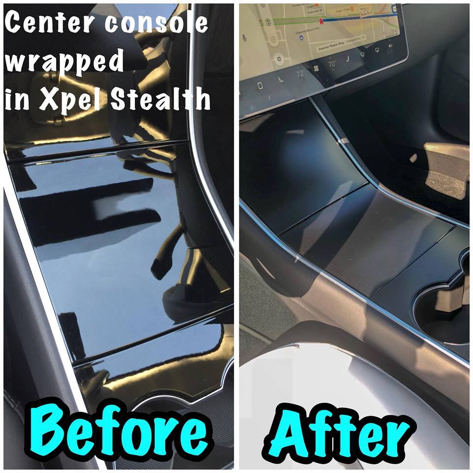 Vehicle console wrap