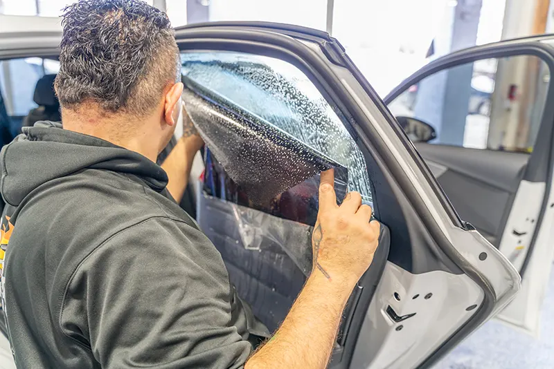 Midwest Tinting auto film installation